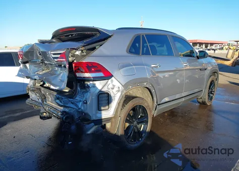 2023 Volkswagen Atlas Cross Sport 3.6L V6 Sel/3.6L V6 Sel R-Line Black z USA, uszkodzony, nr VIN 1V2SE2CA8PC215028